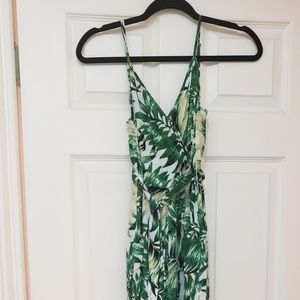 Derek Heart Green Jumpsuit